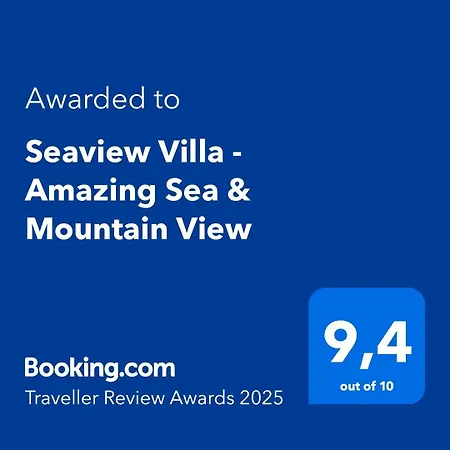Villa Seaview - Amazing Sea&mountain View